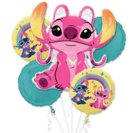 Anagram Lilo and Stitch Balloon Bouquet