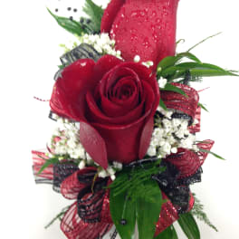 Two Red Rose Corsage