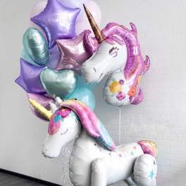 AirWalker Unicorn Balloon set