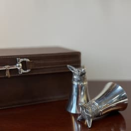 Fox Stirrup Cup (Jigger) from Salisbury Pewter