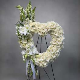 Eternal Love Heart Wreath