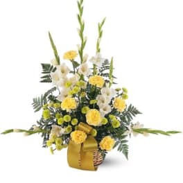 TF187-2 Vibrant Yellow Basket