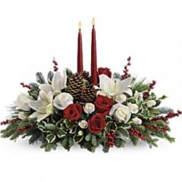 Red And White Christmas - Santa Clarita Valley Florist