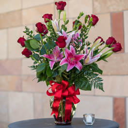 Romantic Roses & Lovely Lilies