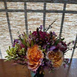 Golden Hour Bloom Arrangement