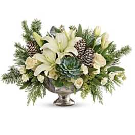 Teleflora's Winter Wilds Centerpiece