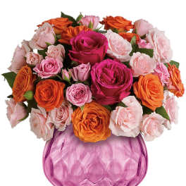 Teleflora's Sweet Fire Bouquet with Roses