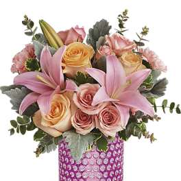 Teleflora's Pink Breeze Bouquet