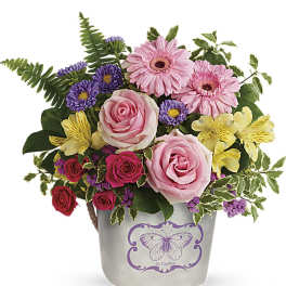 Teleflora's Backyard Butterfly Bouquet