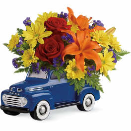 Vintage Ford Pickup Bouquet by Teleflora