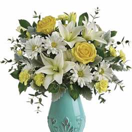 Teleflora's Aqua Dream Bouquet