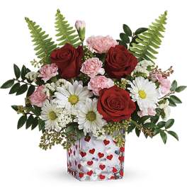 Teleflora's Pop Hearts Bouquet
