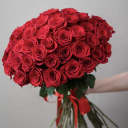 Passion in Bloom Bouquet – Red Roses