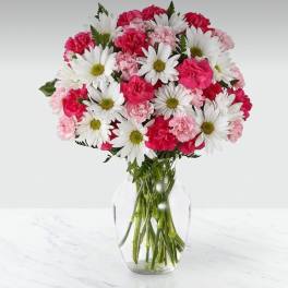 Pink Surprise Bouquet – Soft Pink Birthday Flowers