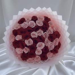 Luxury Wrapped Rose Bouquet