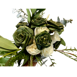 Niu Pua Bouquet - Coonut Leaf Roses