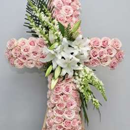 Blush Pink Cross