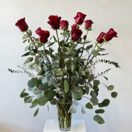 Long Red Roses