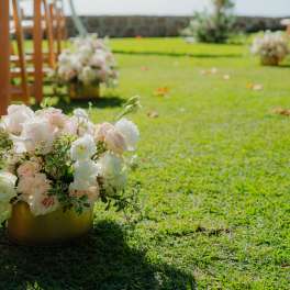 Blush Serenity Centerpiece