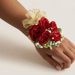 Corsage in Red