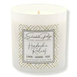 Headache Relief Soy Lotion Candle