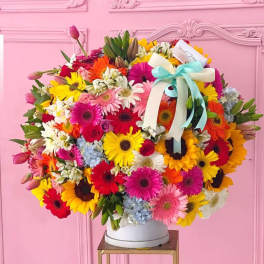 Vibrant Bloom Floral Box”