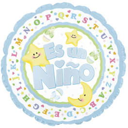 Es Un Niño (Spanish) - Mylar Balloon