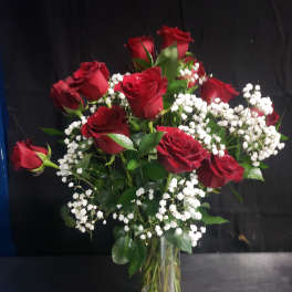 I LOVE RED ROSES