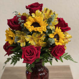 Sunrise Flowers Arrangement