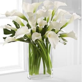 Simplicity Luxury Calla Lily Bouquet