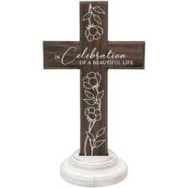 Beautiful Life – Wood Composite Cross