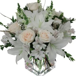 Simply White bouquet