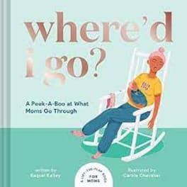 Book cover with a seated illustrated woman and the title 'where'd I go?'