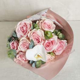 Pink Roses Bouquet
