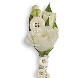 All Buttoned Up Boutonniere