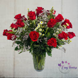 Three Dozen Premium Long Stem Red Roses