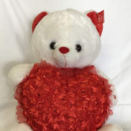 Big Read Heart Teddy Bear