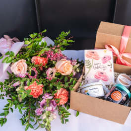 Flower Bundle + Gift Box