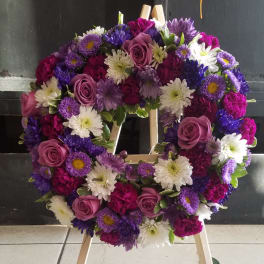 Wreath Small Lavender