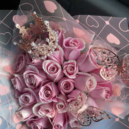 Pink Rose Bouquet