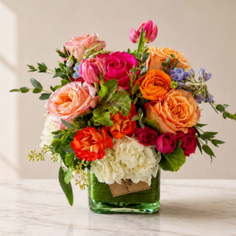 Sunlit Harmony – Vibrant Garden Flower Arrangement (Same-Day Delivery Los Angeles)