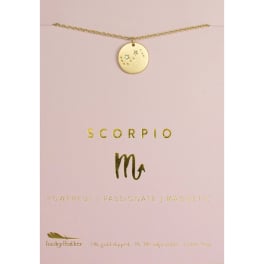 Scorpio Zodiac Necklace