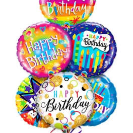 Birthday Ballon Bouquet (Option 3)