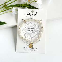 April-Birth Flower Bracelet