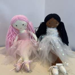 Ballerna Dolls with Tulle and Slippers