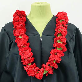 RED Carnation Leis