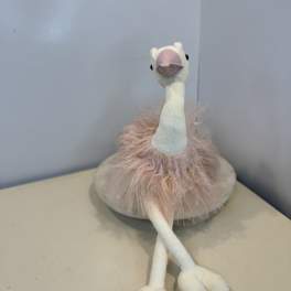 Swan Plush in Pink Tutu