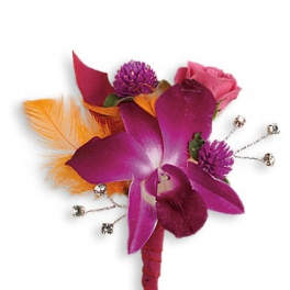 Dance 'til Dawn Boutonniere