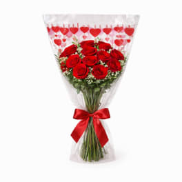 Classic Red Rose Wrapped Bouquet™