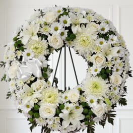 Lasting Serenity Wreath by Manny